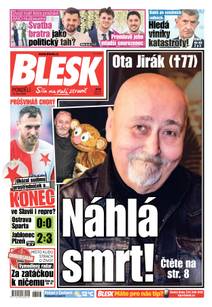 Obálka BLESK - 19.10.2026