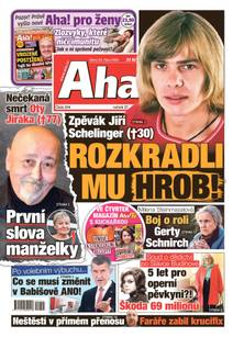 Obálka Aha! - 20.10.2026