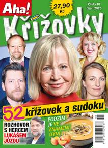 Obálka AHA! Křížovky - 10/2026