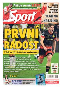 Obálka Sport - 21.10.2026
