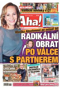 Obálka Aha! - 23.10.2026