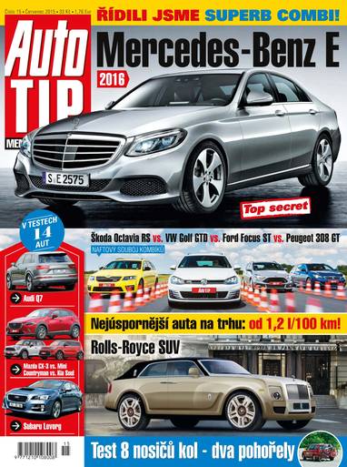 Časopis Auto TIP - 15/15 - CZECH NEWS CENTER a. s.
