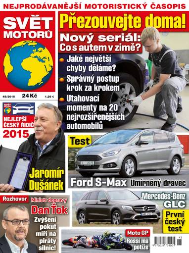Časopis SVĚT MOTORŮ - 45/15 - CZECH NEWS CENTER a. s.