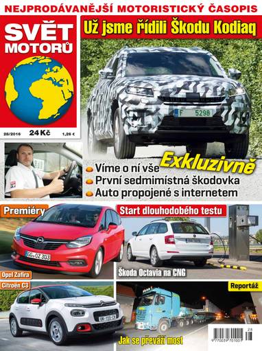Časopis SVĚT MOTORŮ - 28/16 - CZECH NEWS CENTER a. s.