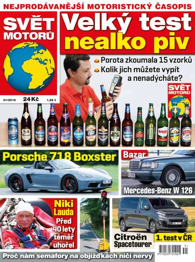 Časopis SVĚT MOTORŮ - 31/16 - CZECH NEWS CENTER a. s.