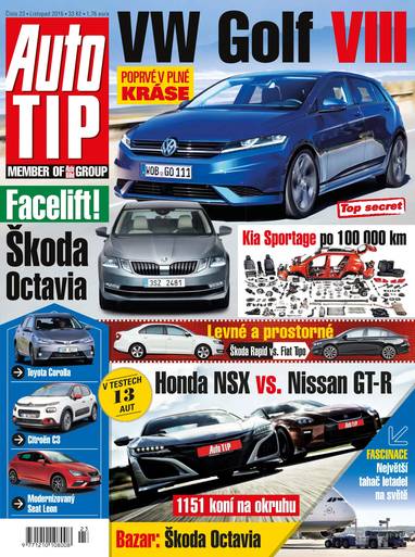 Časopis Auto TIP - 23/16 - CZECH NEWS CENTER a. s.