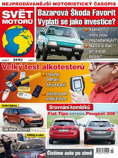 Časopis SVĚT MOTORŮ - 15/17 - CZECH NEWS CENTER a. s.