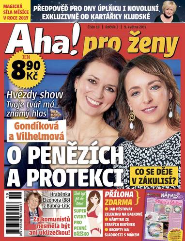 Časopis Aha! pro ženy - 19/17 - CZECH NEWS CENTER a. s.