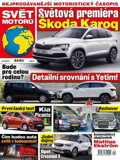 Časopis SVĚT MOTORŮ - 21/17 - CZECH NEWS CENTER a. s.