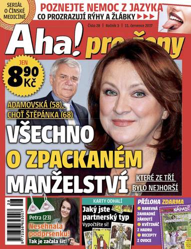 Časopis Aha! pro ženy - 28/17 - CZECH NEWS CENTER a. s.