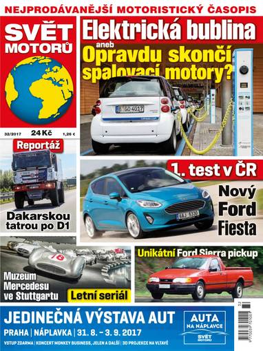 Časopis SVĚT MOTORŮ - 32/17 - CZECH NEWS CENTER a. s.