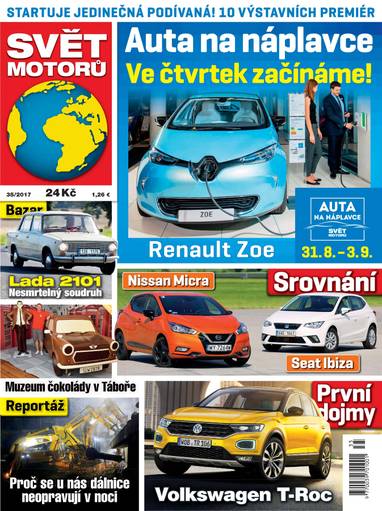 Časopis SVĚT MOTORŮ - 35/17 - CZECH NEWS CENTER a. s.