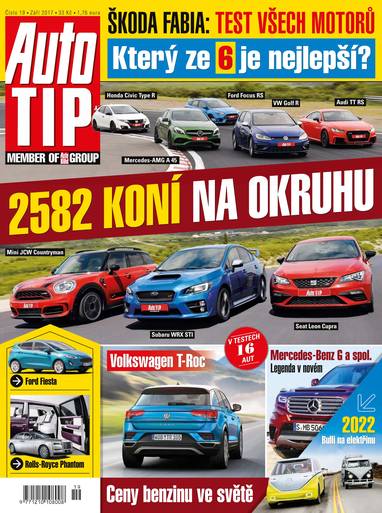 Časopis Auto TIP - 19/17 - CZECH NEWS CENTER a. s.