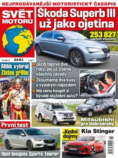 Časopis SVĚT MOTORŮ - 41/17 - CZECH NEWS CENTER a. s.
