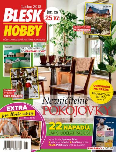 Časopis BLESK HOBBY - 01/18 - CZECH NEWS CENTER a. s.