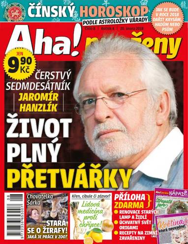 Časopis Aha! pro ženy - 08/18 - CZECH NEWS CENTER a. s.