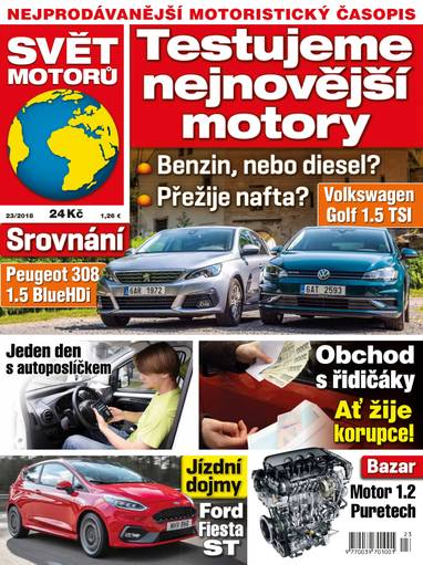 Časopis SVĚT MOTORŮ - 23/18 - CZECH NEWS CENTER a. s.