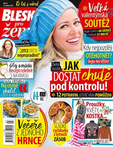 Časopis BLESK pro ženy - 3/2019 - CZECH NEWS CENTER a. s.