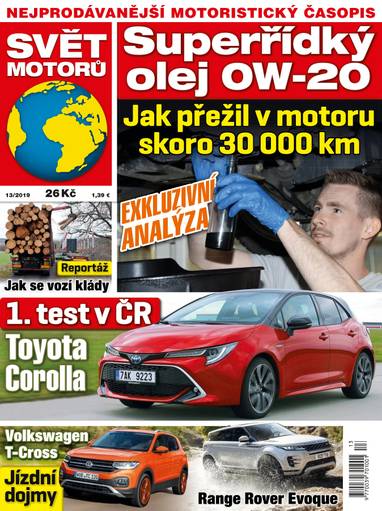 Časopis SVĚT MOTORŮ - 13/2019 - CZECH NEWS CENTER a. s.
