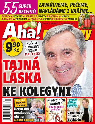 Časopis Aha! pro ženy - 28/18 - CZECH NEWS CENTER a. s.