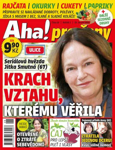 Časopis Aha! pro ženy - 26/2019 - CZECH NEWS CENTER a. s.