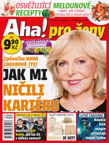 Časopis Aha! pro ženy - 30/2019 - CZECH NEWS CENTER a. s.