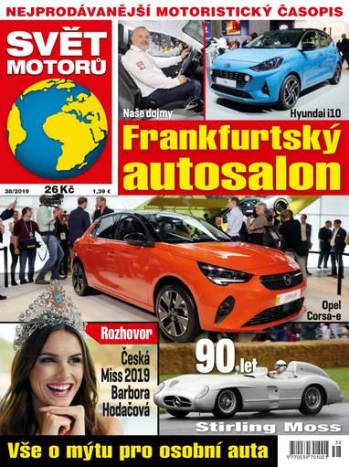 Časopis SVĚT MOTORŮ - 38/2019 - CZECH NEWS CENTER a. s.