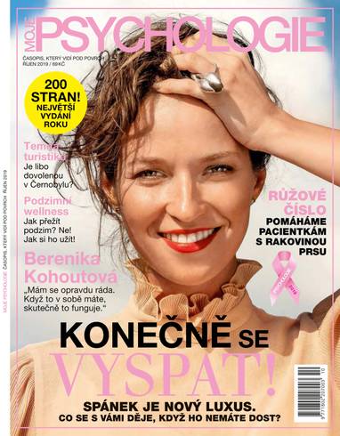 Časopis MOJE PSYCHOLOGIE - 10/2019 - CZECH NEWS CENTER a. s.