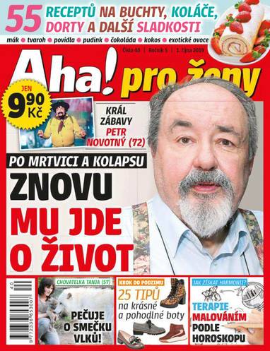 Časopis Aha! pro ženy - 40/2019 - CZECH NEWS CENTER a. s.