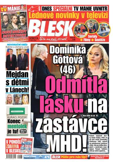BLESK - 4.1.2020 - CZECH NEWS CENTER a. s.