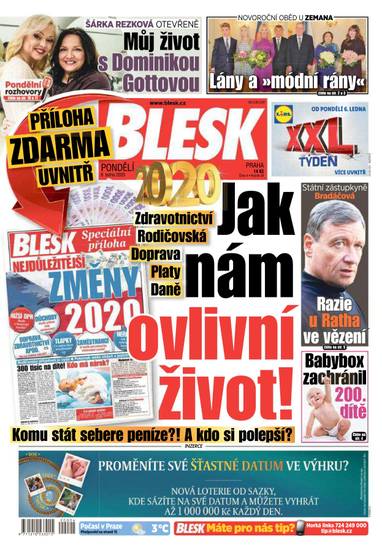 BLESK - 6.1.2020 - CZECH NEWS CENTER a. s.