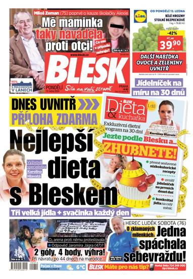 BLESK - 13.1.2020 - CZECH NEWS CENTER a. s.