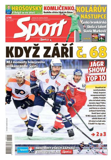 Sport - 14.1.2020 - CZECH NEWS CENTER a. s.