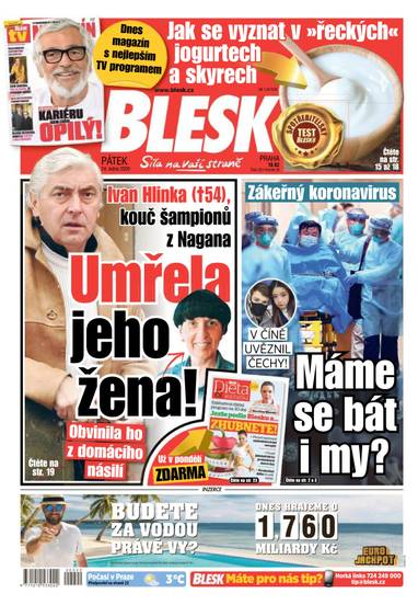 BLESK - 24.1.2020 - CZECH NEWS CENTER a. s.