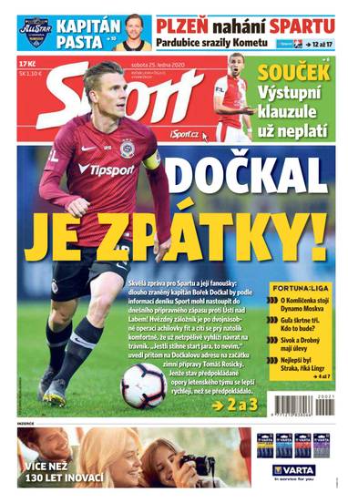 Sport - 25.1.2020 - CZECH NEWS CENTER a. s.