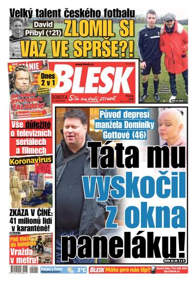 BLESK - 25.1.2020 - CZECH NEWS CENTER a. s.