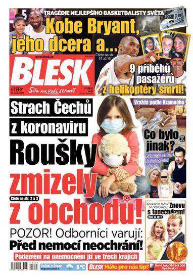 BLESK - 28.1.2020 - CZECH NEWS CENTER a. s.