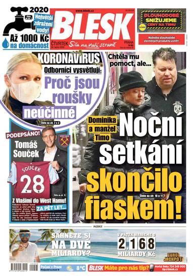 BLESK - 30.1.2020 - CZECH NEWS CENTER a. s.