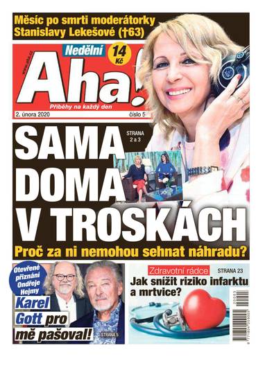 Nedělní Aha! - 5/2020 - CZECH NEWS CENTER a. s.