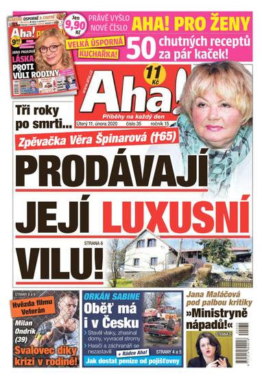 Aha! - 11.2.2020 - CZECH NEWS CENTER a. s.
