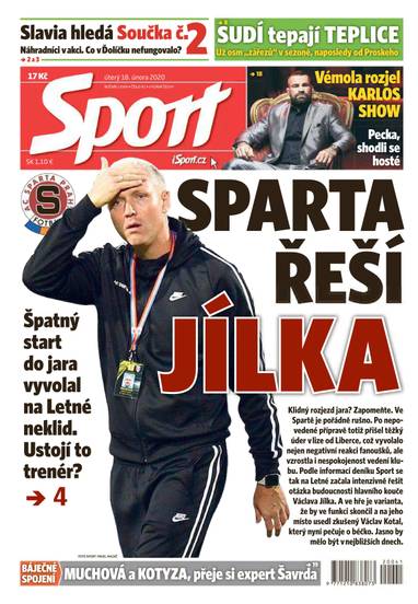 Sport - 18.2.2020 - CZECH NEWS CENTER a. s.