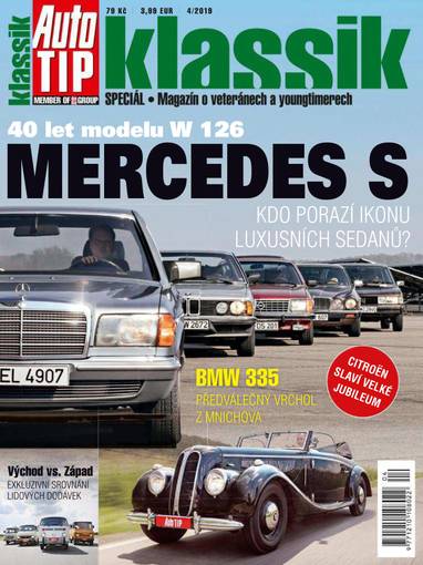Časopis AUTO TIP KLASSIK - 4/2019 - CZECH NEWS CENTER a. s.