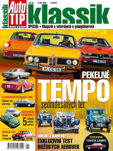Časopis AUTO TIP KLASSIK - 1/2020 - CZECH NEWS CENTER a. s.