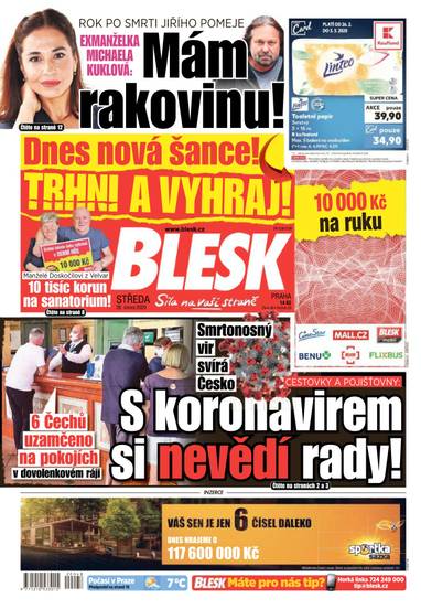 BLESK - 26.2.2020 - CZECH NEWS CENTER a. s.