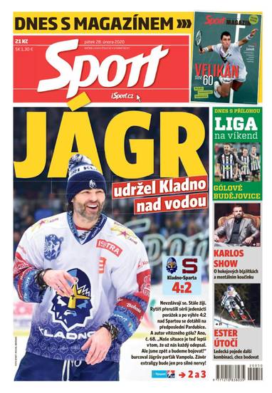 Sport - 28.2.2020 - CZECH NEWS CENTER a. s.