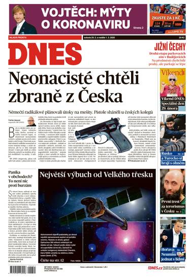 Sport - 29.2.2020 - CZECH NEWS CENTER a. s.