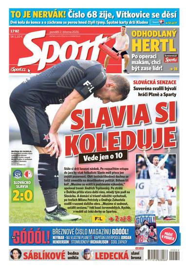 Sport - 2.3.2020 - CZECH NEWS CENTER a. s.
