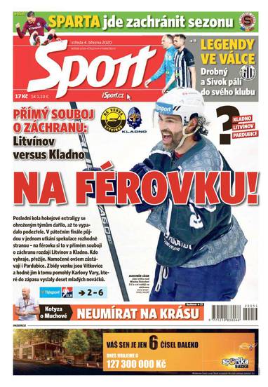 Sport - 4.3.2020 - CZECH NEWS CENTER a. s.