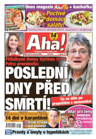 Aha! - 5.3.2020 - CZECH NEWS CENTER a. s.