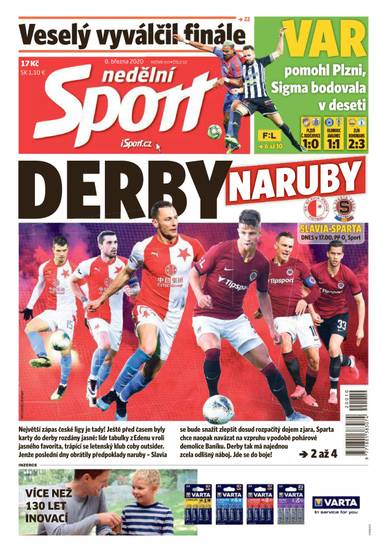nedělní Sport - 10/2020 - CZECH NEWS CENTER a. s.